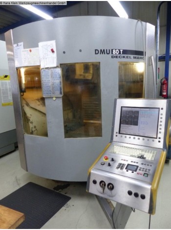DMU 80 T, 3-х осевой обрабатывающий центр