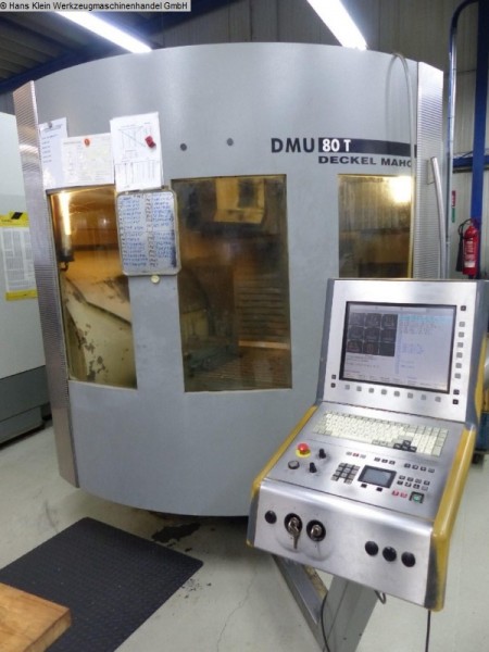 DMU 80 T, 3-х осевой обрабатывающий центр