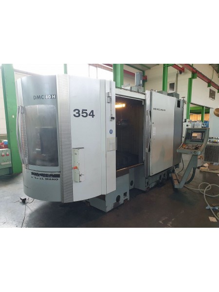 DMC 80H , горизонтальный обрабатывающий центр